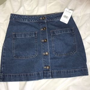 Free people denim jean skirt SELLING TM TO PLATOS